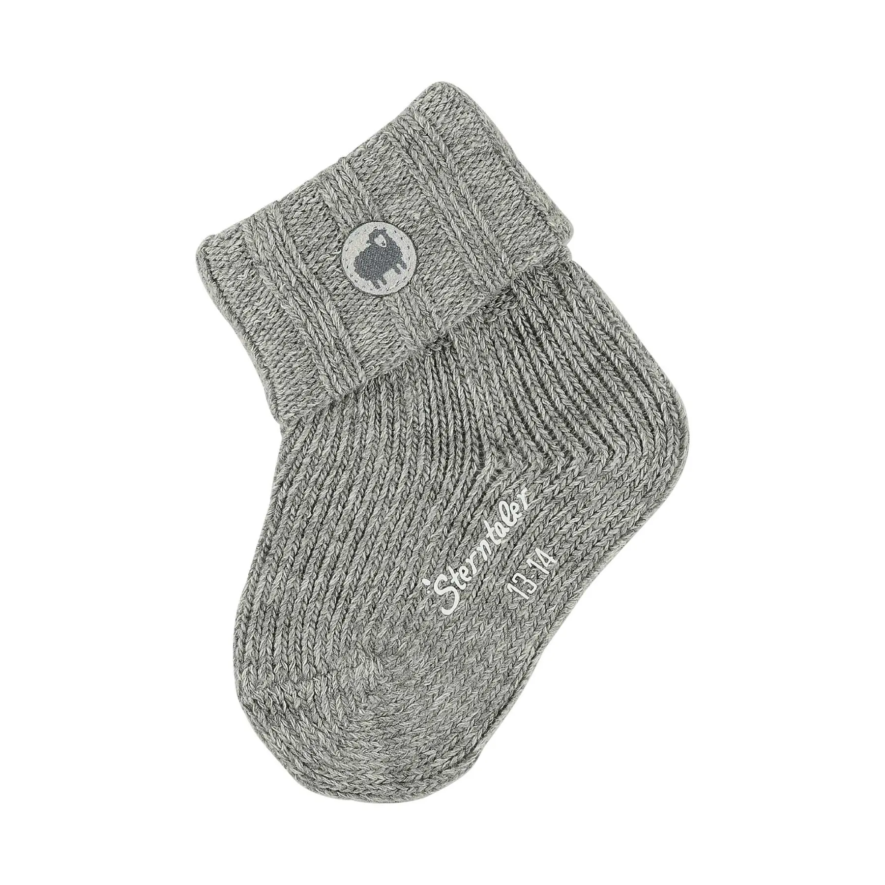 Chaussettes en laine avec revers bébé Sterntaler