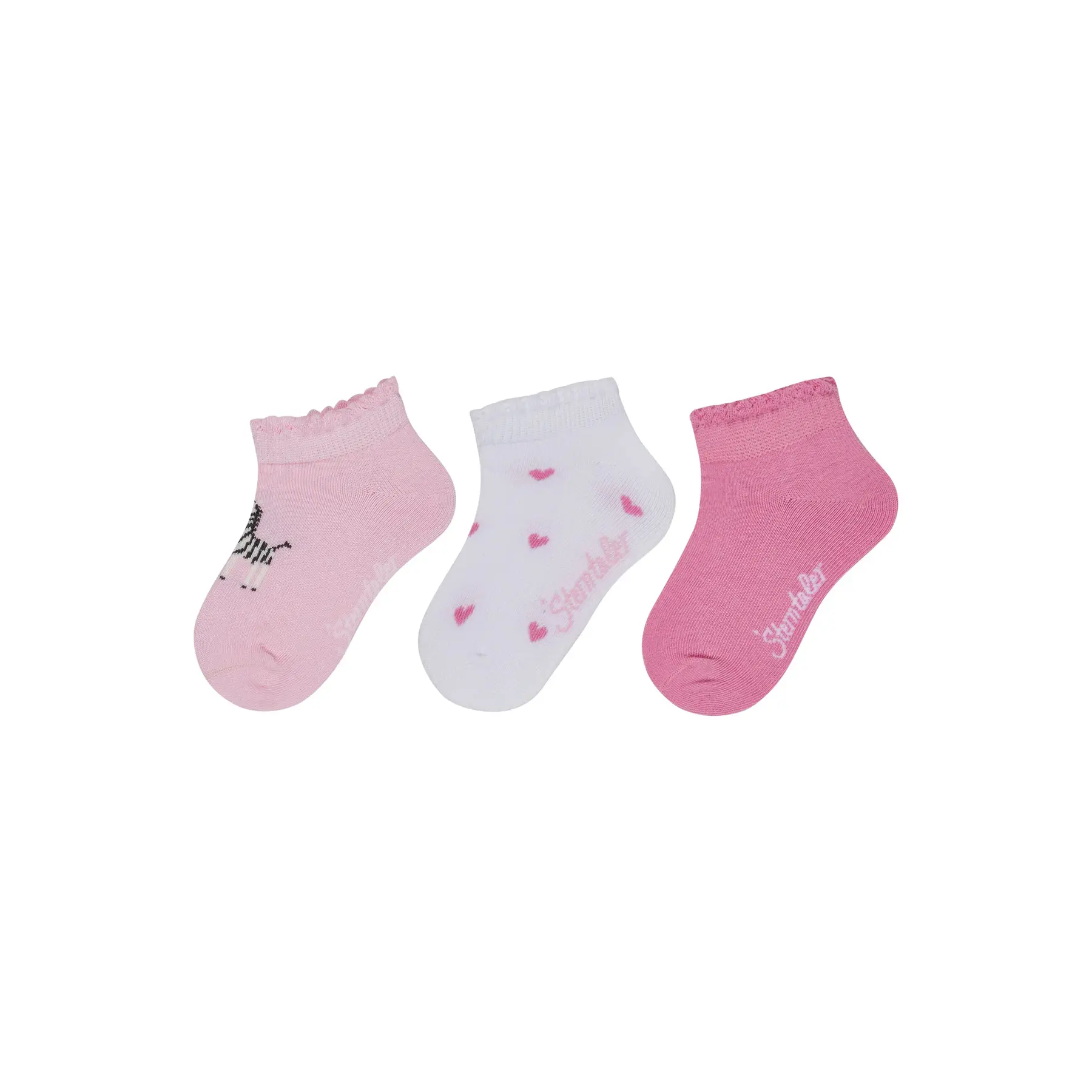 Socken, Baby Sterntaler Zebra (x3)