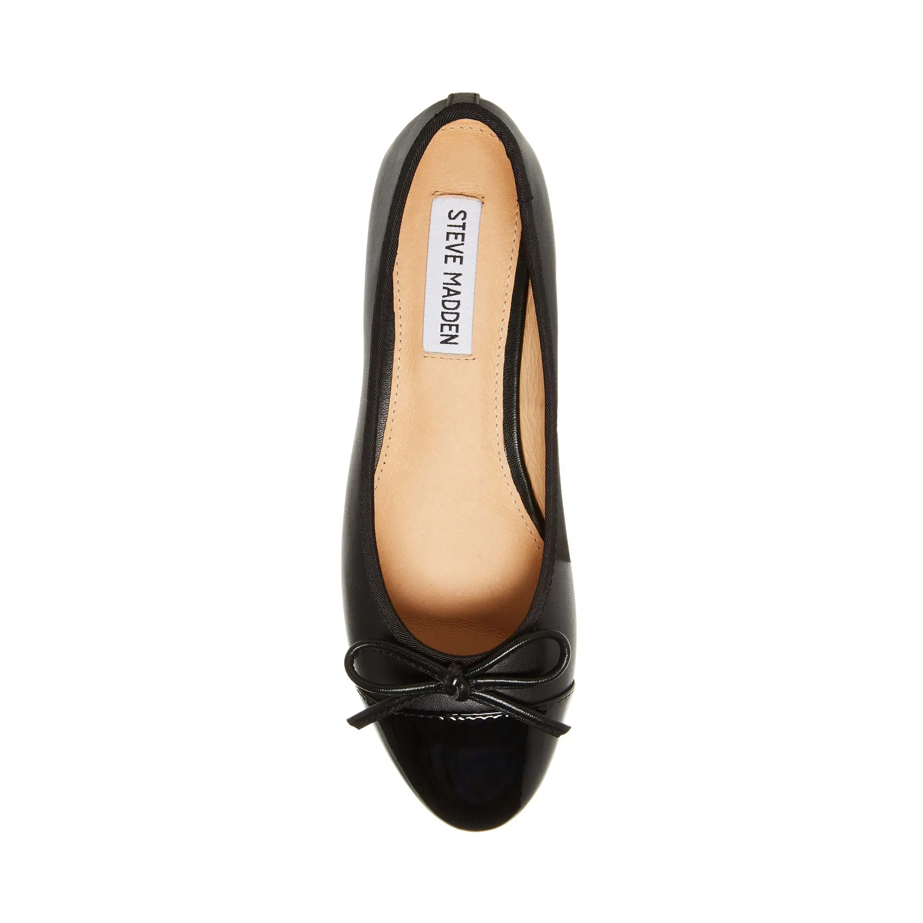 Steve Madden Ellison Ballerine Donna – Design Elegante Con Puntale Contrasto E Fiocco