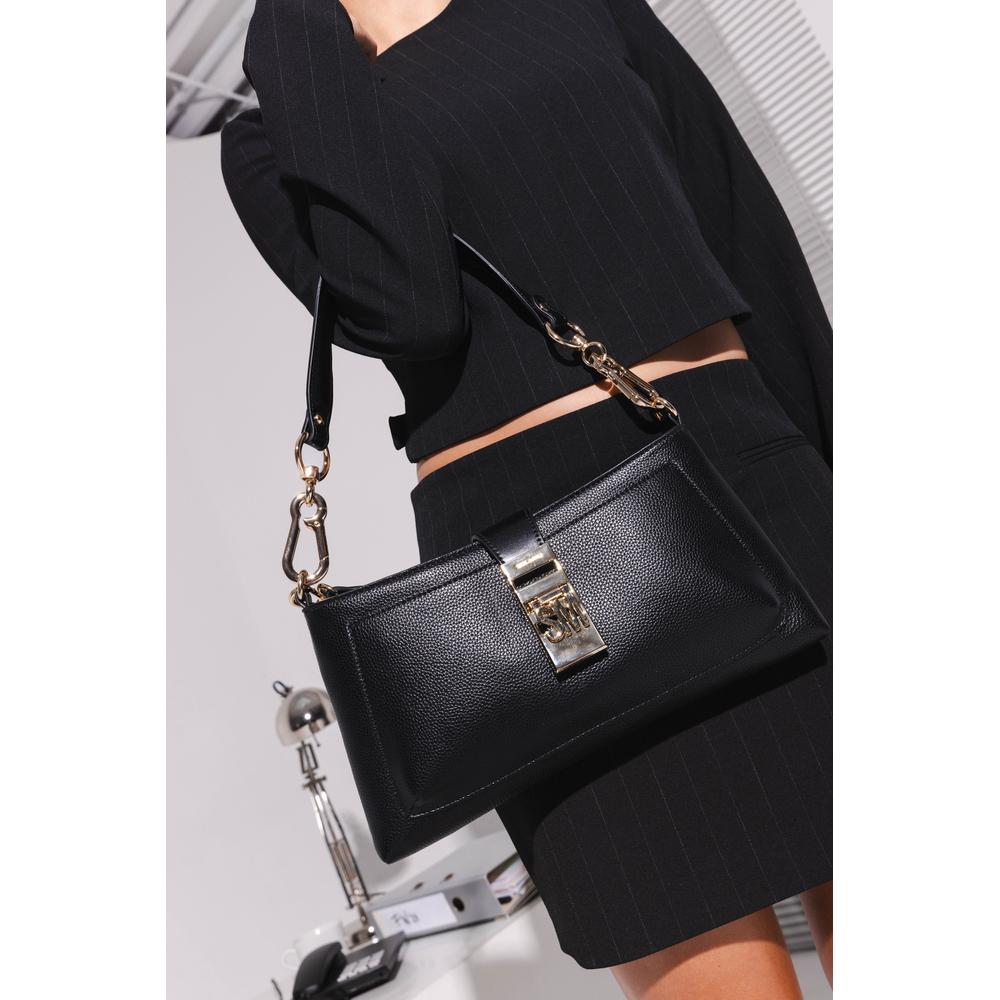 8720857487183 - Henkeltasche STEVE MADDEN STEVE MADDEN Taschen Lederimitat Damen Gr onesize schwarz Lederimitat Taschen