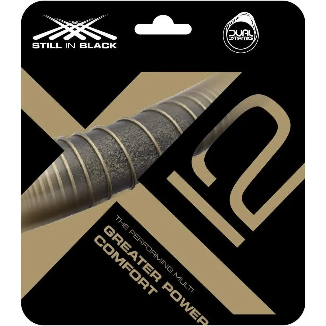 Tennissaitengarnitur Still in Black X12 12m
