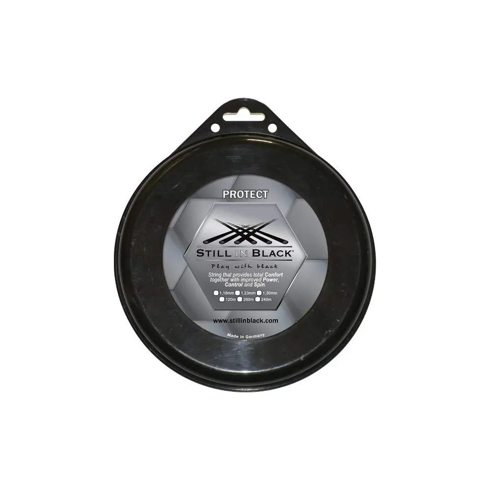 Tennissaiten Still in Black Protect 240 m