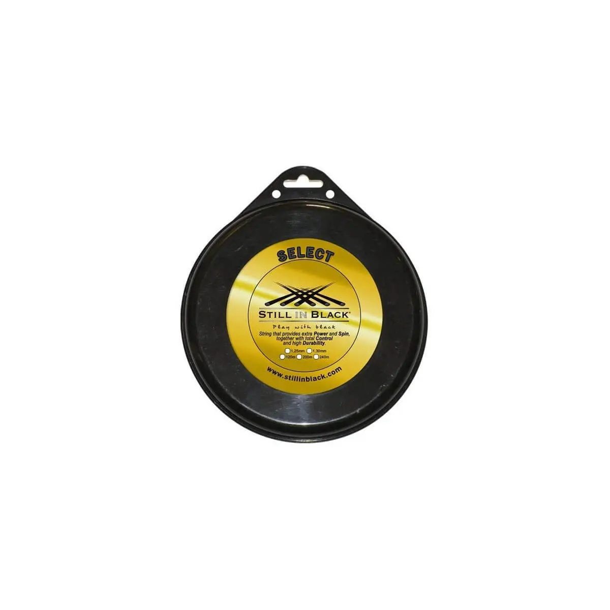 Tennissaiten Still in Black Select 120 m