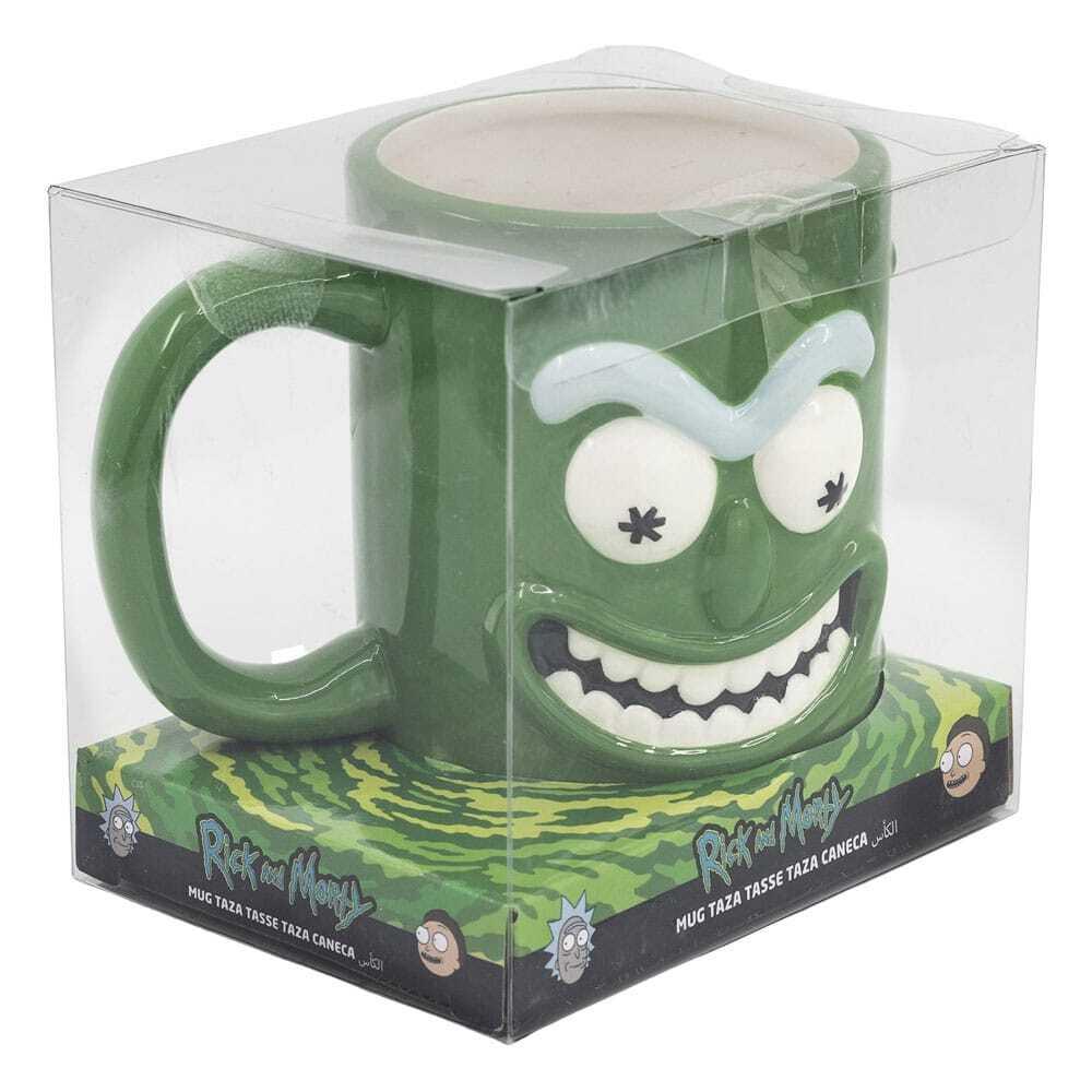 8412497789450 - Tasse Rick & Morty 3D Pickle Rick