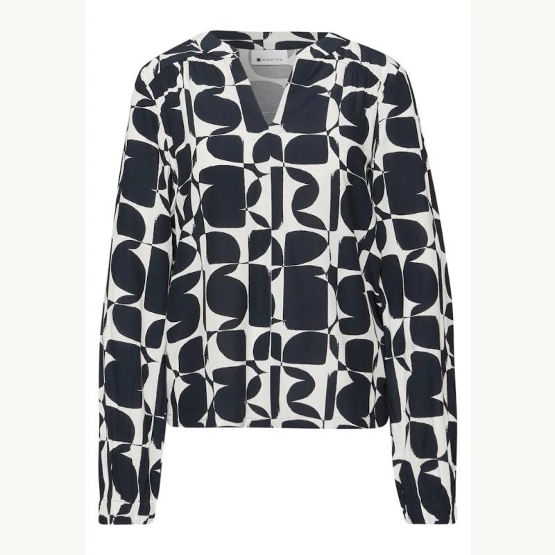 4063049079006 - Bedruckte Bluse für Damen LTD QR