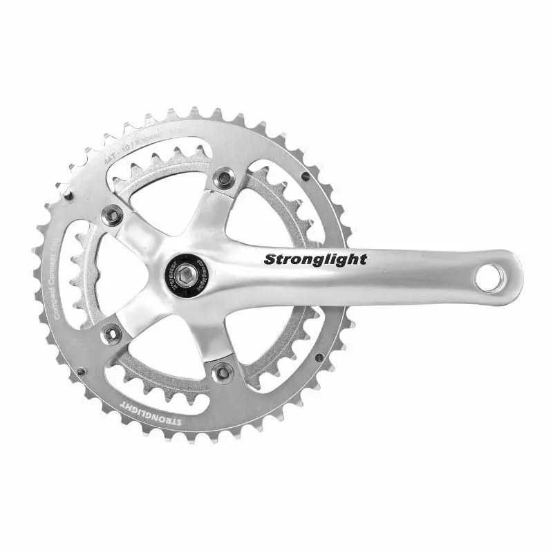 Velo Store - UK Road crankset Stronglight Impact 155 mm 44-34 8V. 9-10V. | Extra 10% off with Subscription, Postage £16.79 to UK Fedex.