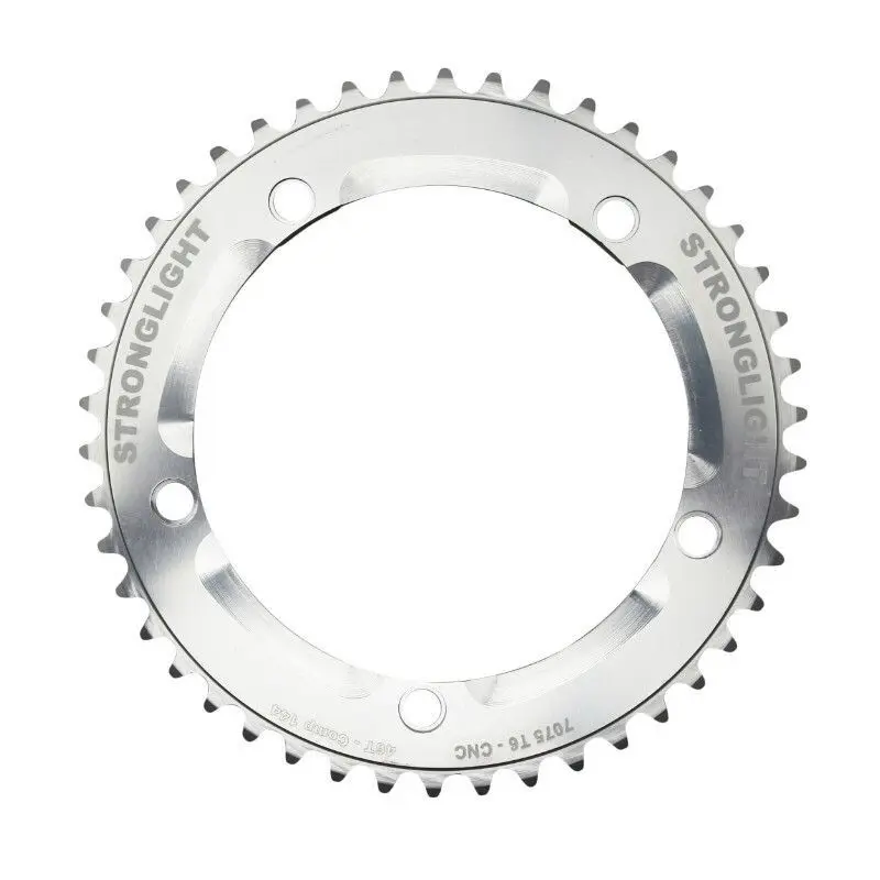 Velo Store - UK 5-spoke aluminum track plate for chain Stronglight | Extra 10% off with Subscription, Postage £16.79 to UK Fedex.