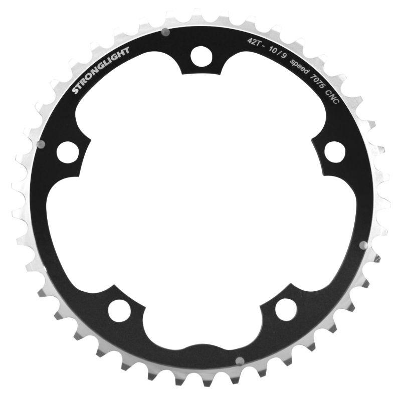 Velo Store - UK Triple road plate Stronglight 5BRA 7075 SHIMANO 9-10V. | Extra 10% off with Subscription, Postage £16.79 to UK Fedex.