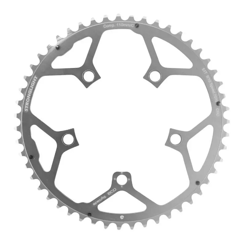 5-Speichen-Straßen-Kettenblatt ultra torque extérieur Stronglight Campagnolo 7075 Record Et Chorus Carbon-Centaur-Fulcrum Rs Rrs