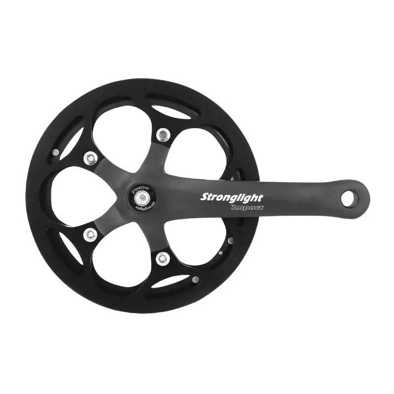 Velo Store - UK Road crankset with housing for transmission without chain tensioner Stronglight Impact S 46Dts 8V. 170 mm | Extra 10% off with Subscription, Postage £16.79 to UK Fedex.