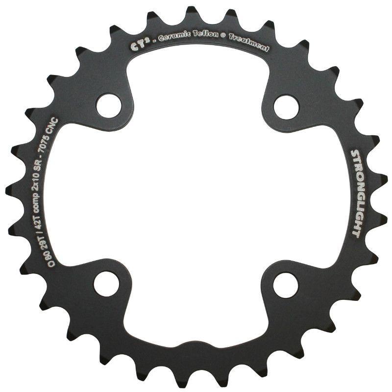 Velo Store - UK Double inner MTB chainring Stronglight 4BRA SRAM X0-XX-X9-X7 29DTS CT2 10V. | Extra 10% off with Subscription, Postage £16.79 to UK Fedex.