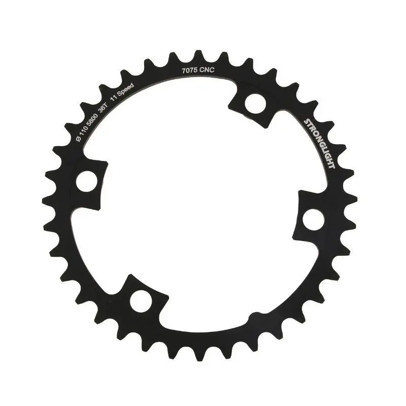 Velo Store - UK 4 Spoke road chainring Stronglight Shimano 105 5800 Ultegra 6800 - Dura-Ace 9000 11V. | Extra 10% off with Subscription, Postage £16.79 to UK Fedex.