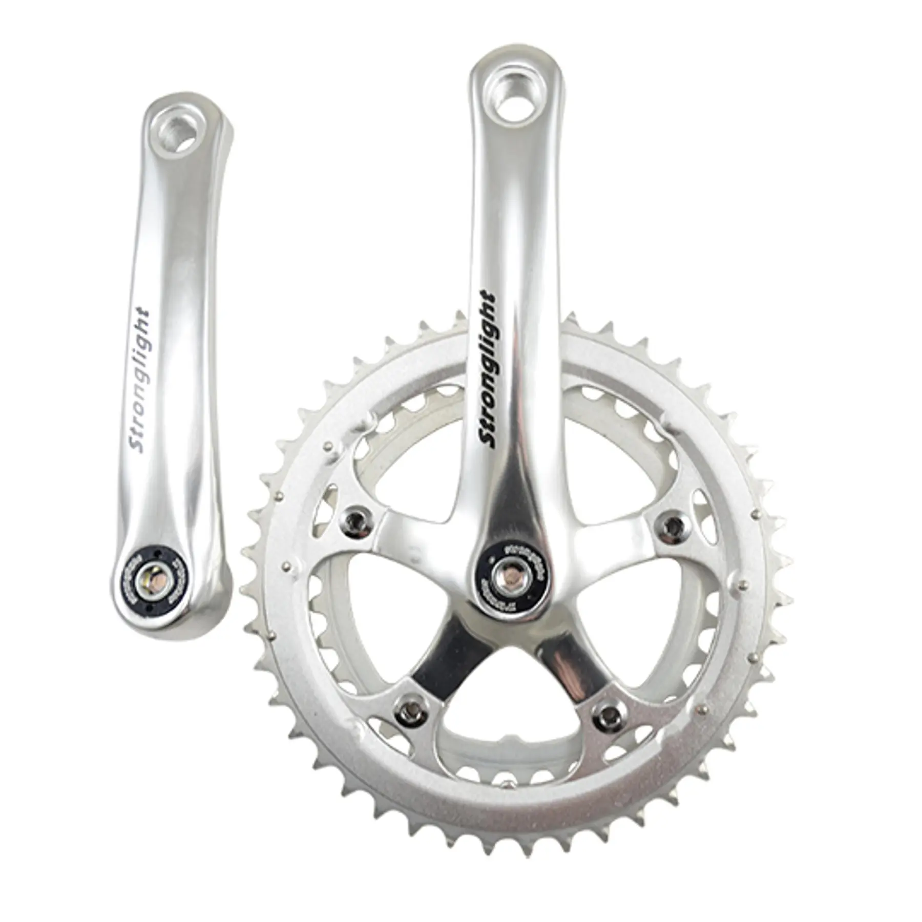 Velo Store - UK Double crankset Stronglight Impact Kidaluminium | Extra 10% off with Subscription, Postage £16.79 to UK Fedex.