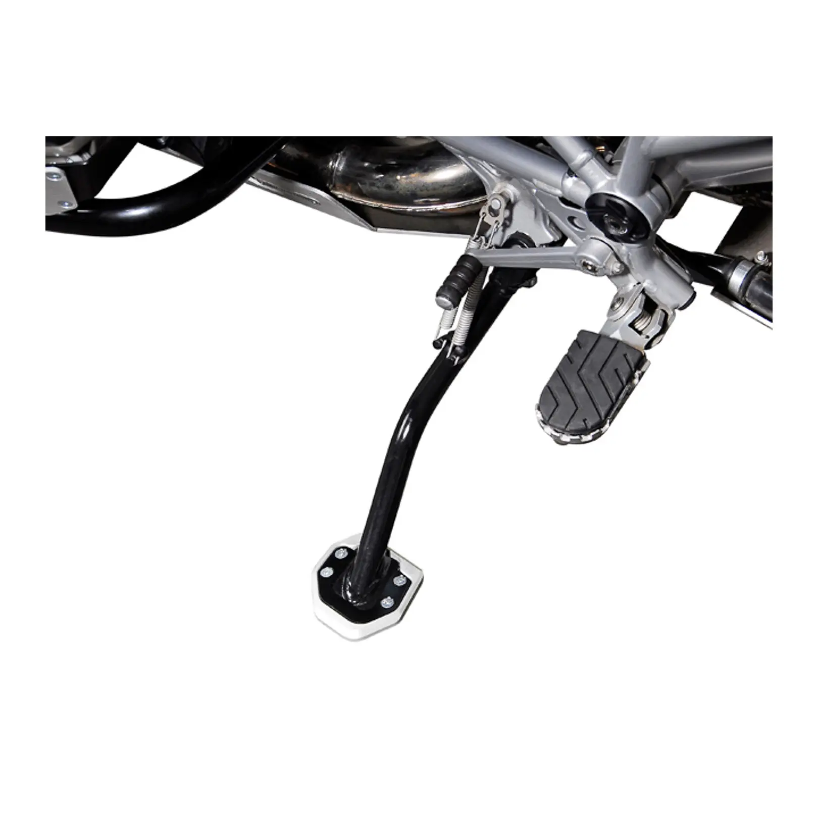 Fußverlängerung für den Motorrad-Seitenständer SW-Motech Bmw R1200GS / R1200GS Adventure.