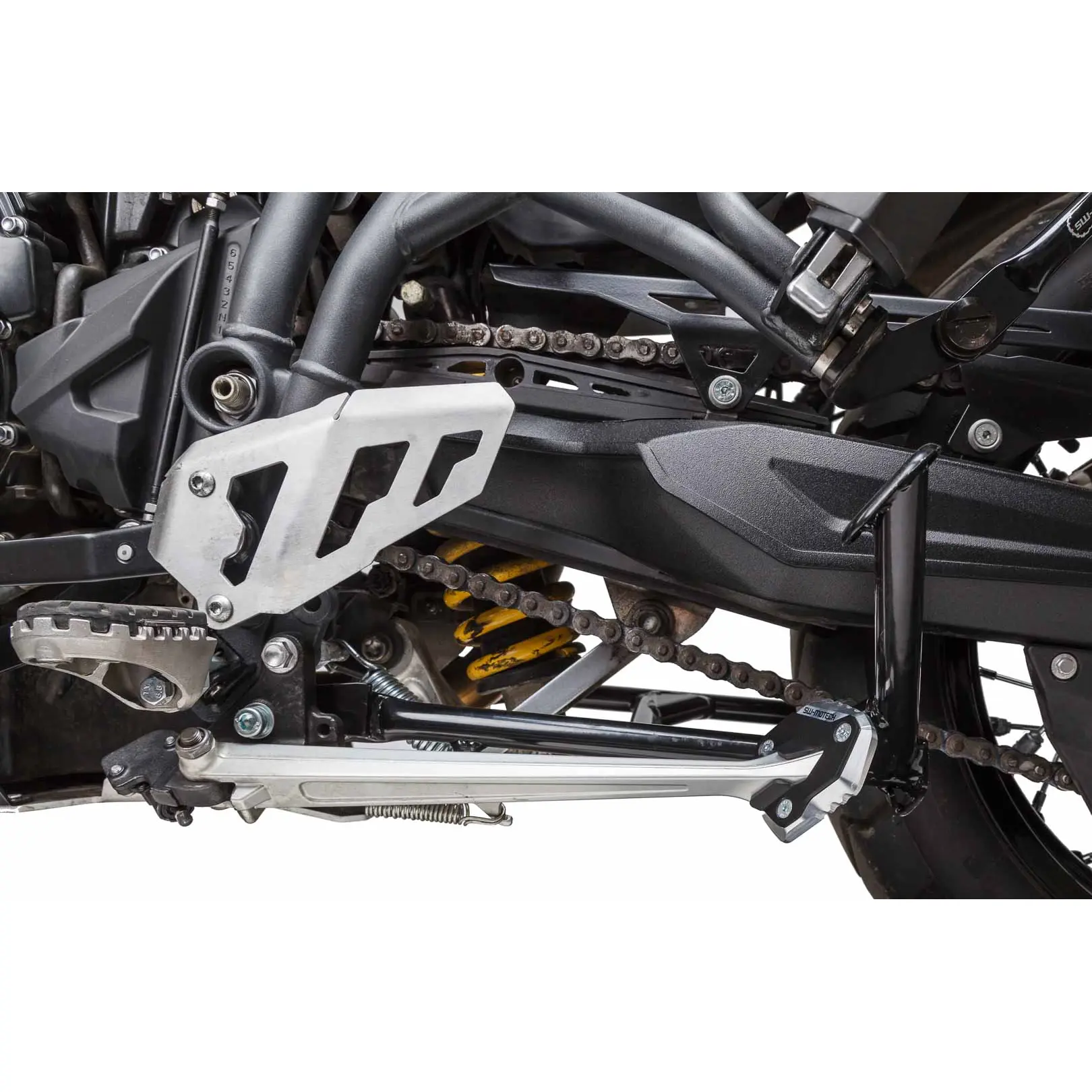 Fußverlängerung für den Motorrad-Seitenständer SW-Motech Modéles Triumph Tiger 800 (10-17).