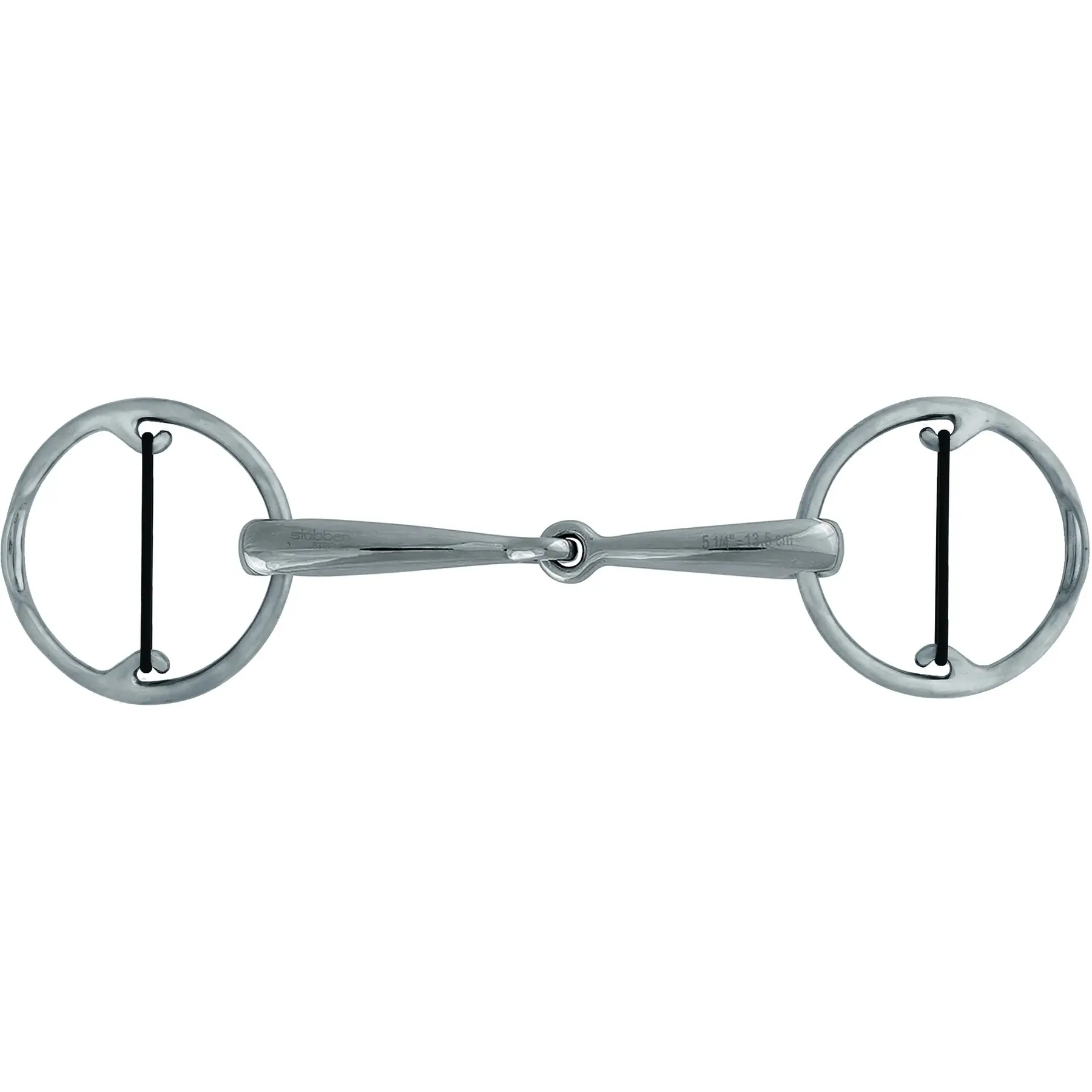Mors simple pour cheval à anneaux Stübben Bucephalus