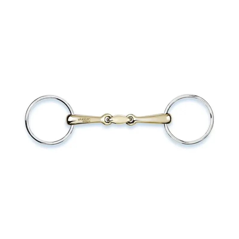 Mors double brisures pour cheval Stübben