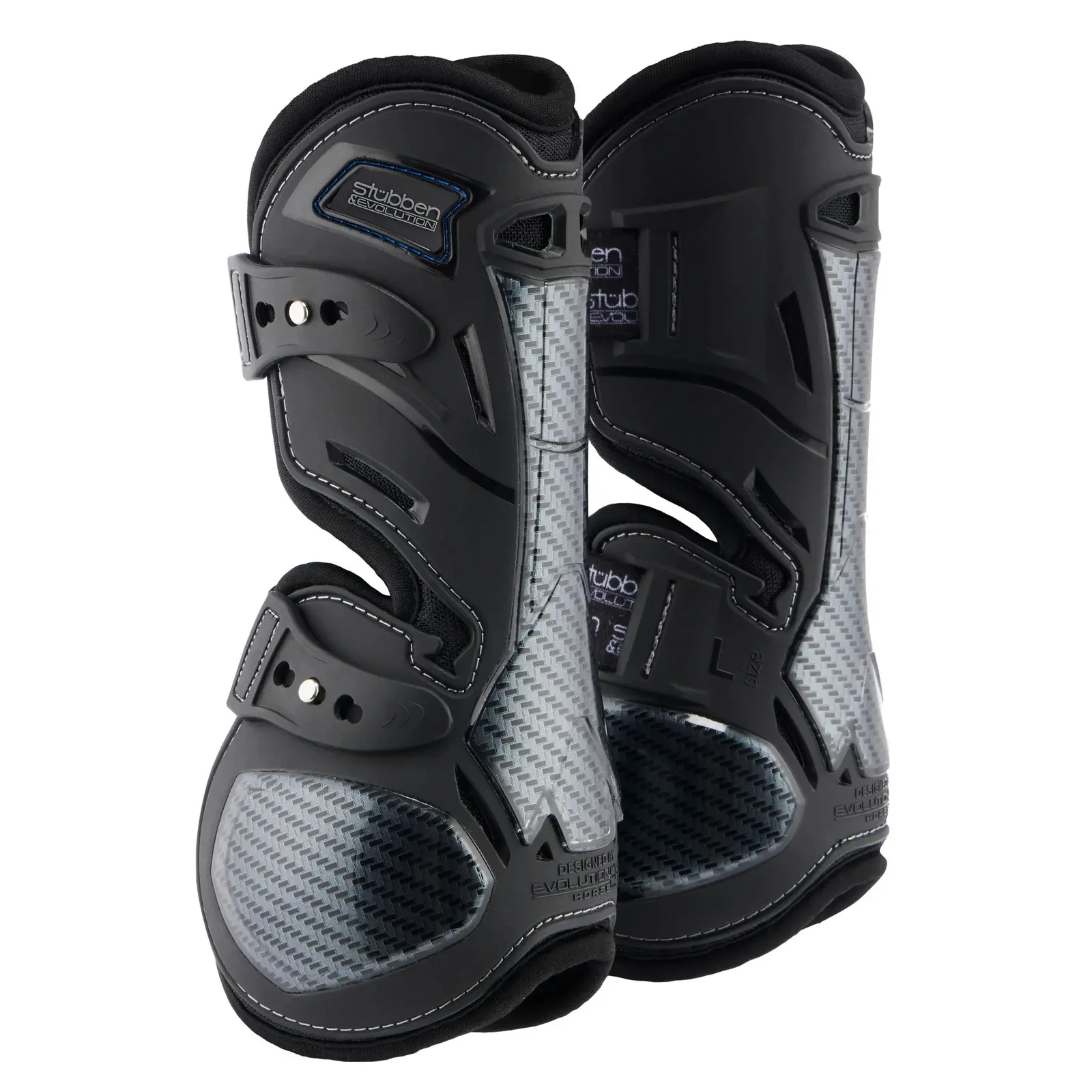 Stübben Noir Open Horse Boots Hybrid Carbon