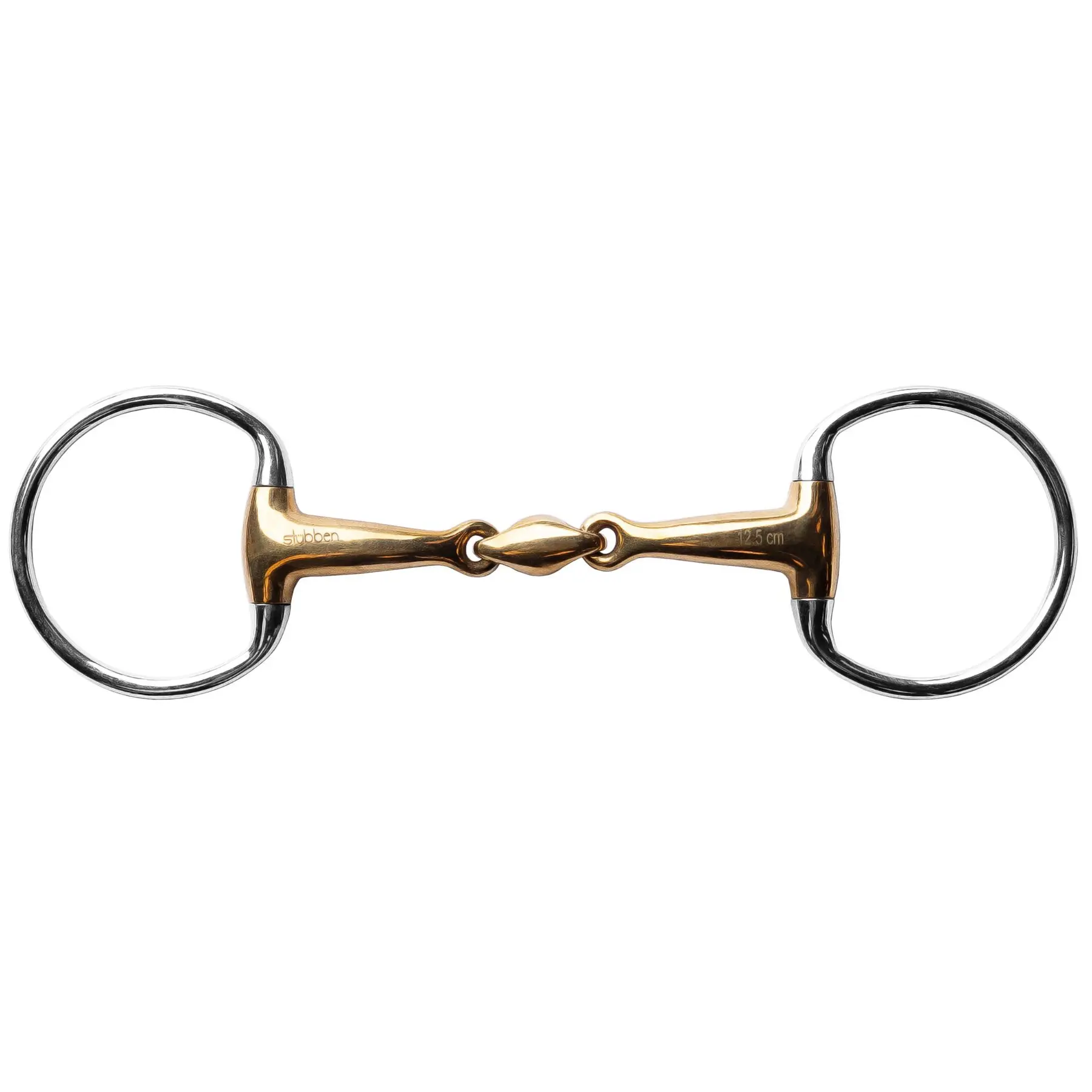 Mors olive en cuivre pour cheval Stübben Sweet