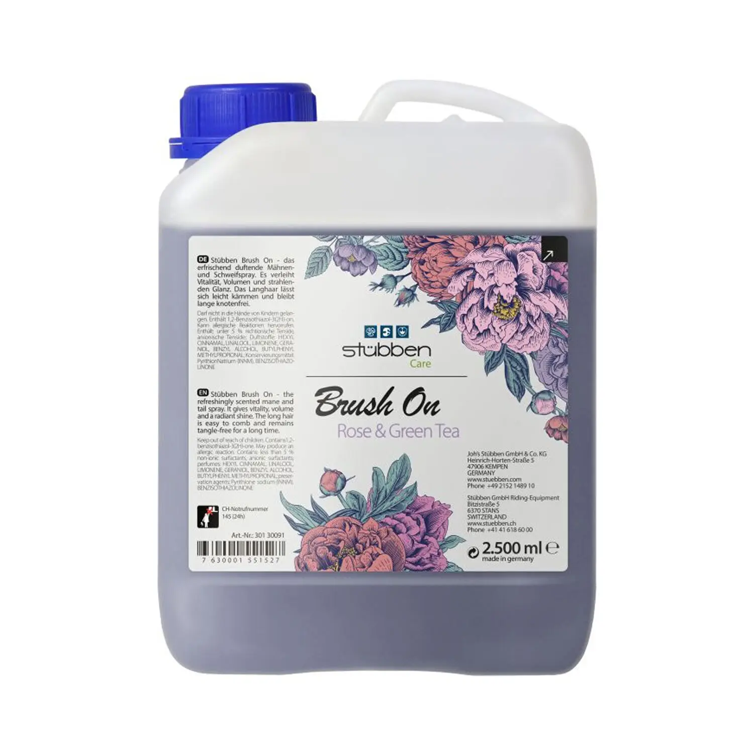 Stübben Bleu Horse Detangler Cherry Blossom Refill