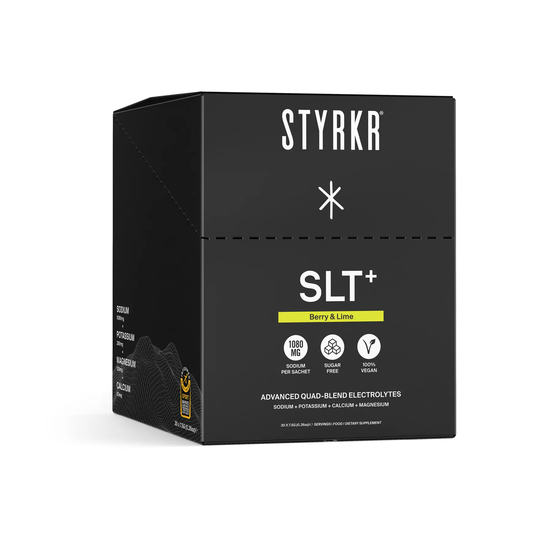 Elektrolyte Styrkr SLT Berry & Lime