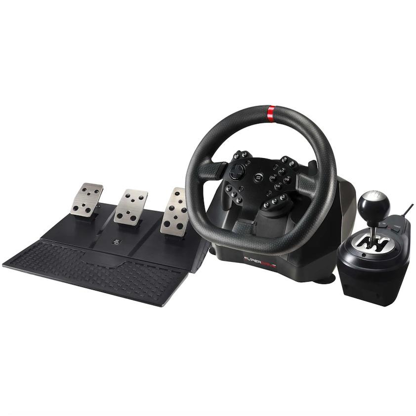 3701221703059 - Superdrive GS950-X Steering Wheel - Wired Wheel - Sony PlayStation 4