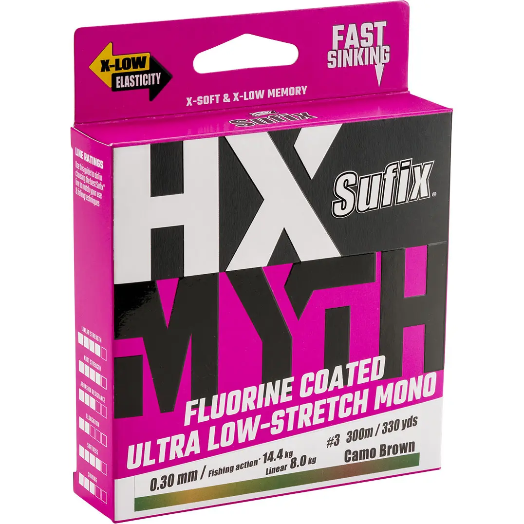 Nylon carnívoro Sufix HX-Myth 50