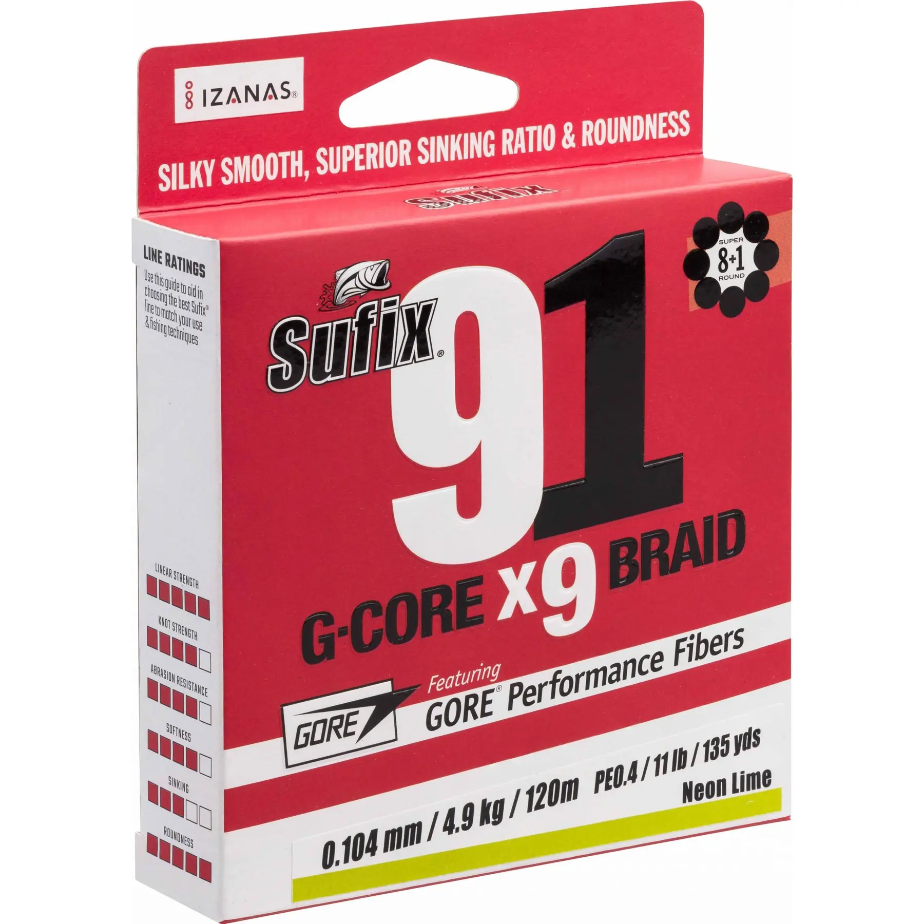 Braid Sufix 91 Braid 14, 8