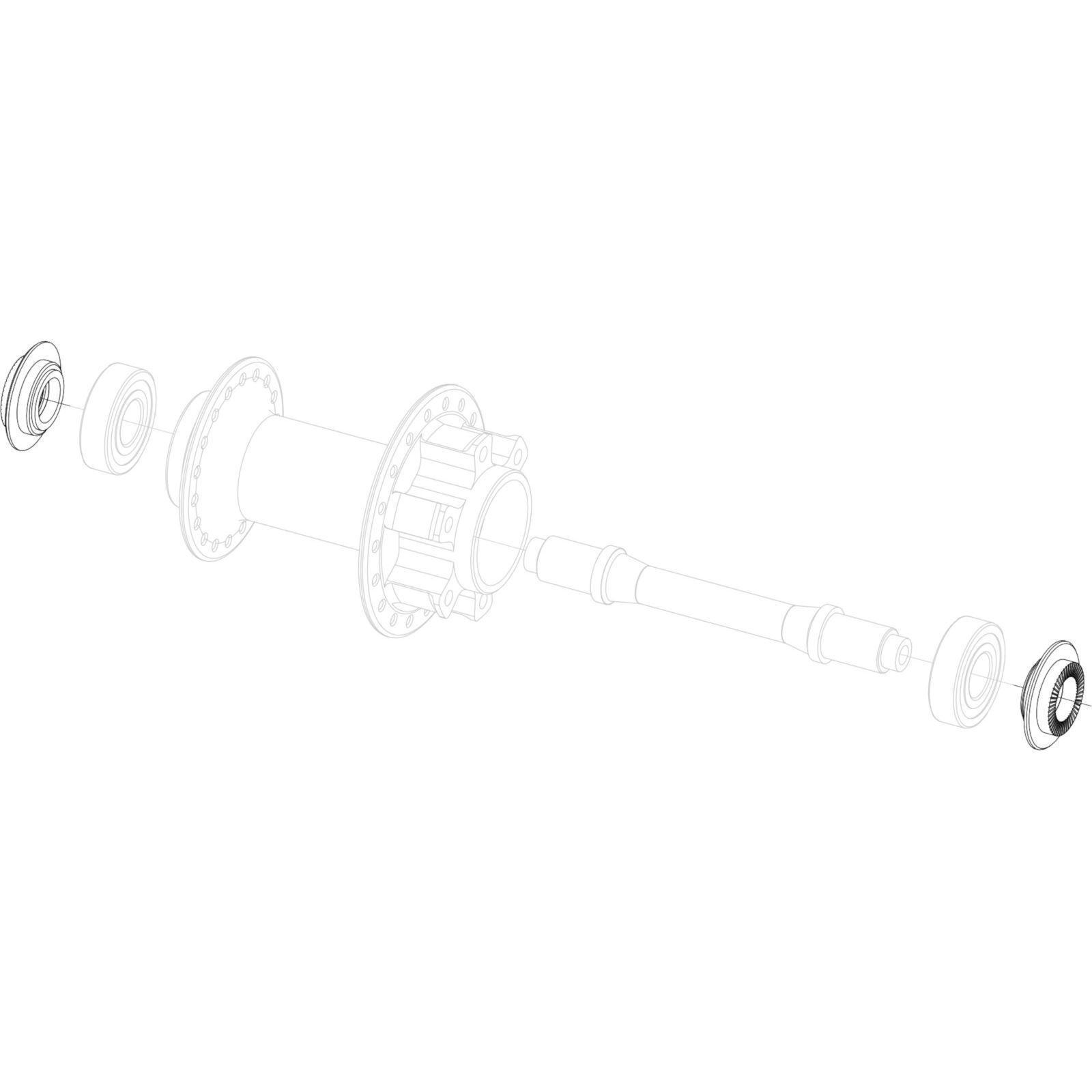 Velo Store - UK Pair of front hub caps Sun Ringlé Dirty Flea | Extra 10% off with Subscription, Postage £16.79 to UK Fedex.