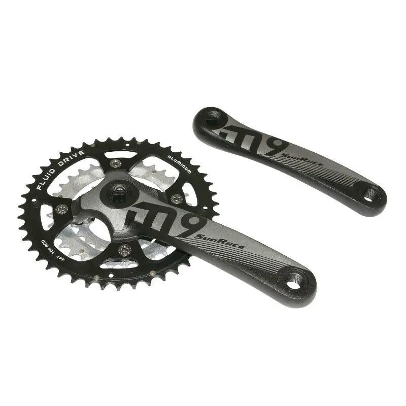Image of MTB-Kurbelgarnitur Alu Sunrace M9