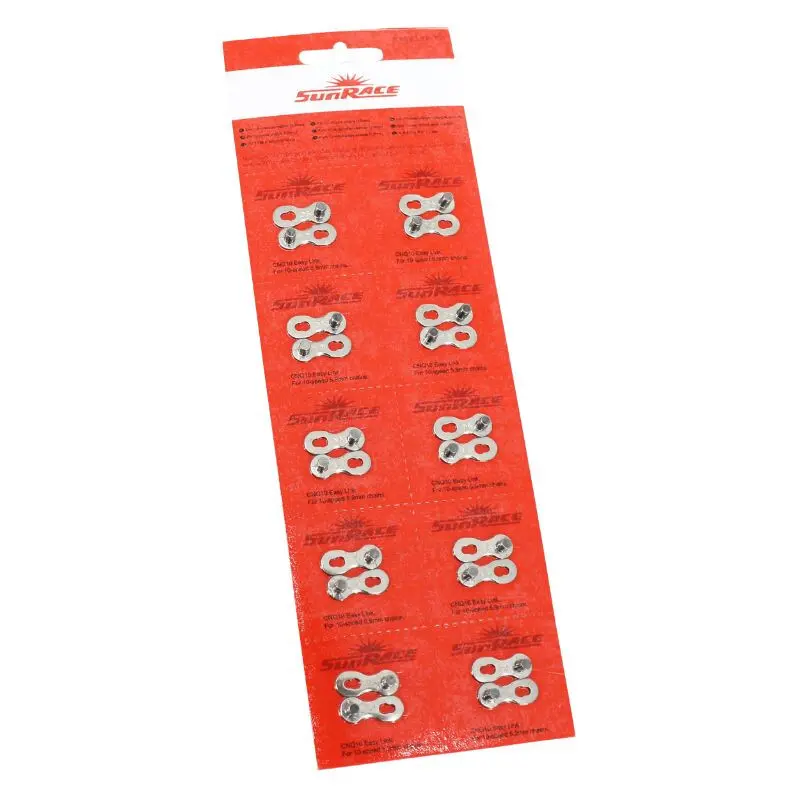 Image of Set von 10 Kettenverbindern (Schnellwechsler) Sunrace 10 v