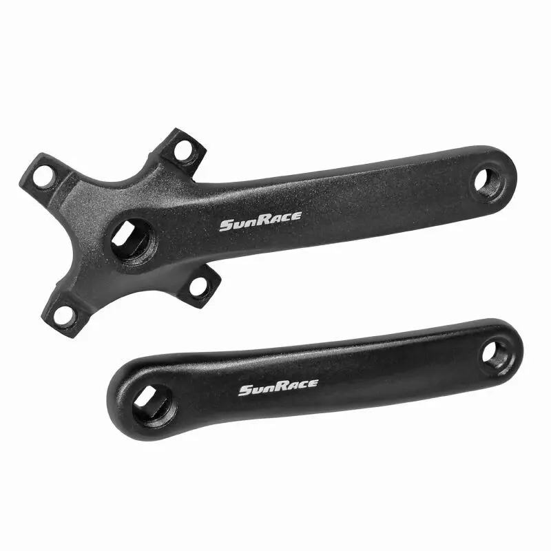 Image of MTB-Kurbeln Alu für Gehäuse Vierkantachse Sunrace Fcm800 Mono