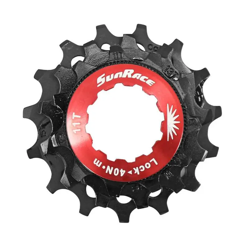 Image of Kit 3 Ritzel für Kassette mit Gegenmutter Sunrace 12V. 11-13-15