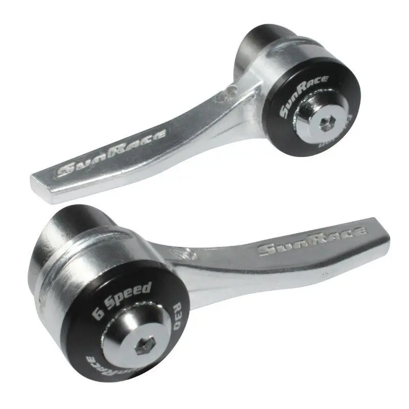 SunRace Paar Rennrad-Schalthebel für Plot-Rahmen Braser 3x6V Unisex