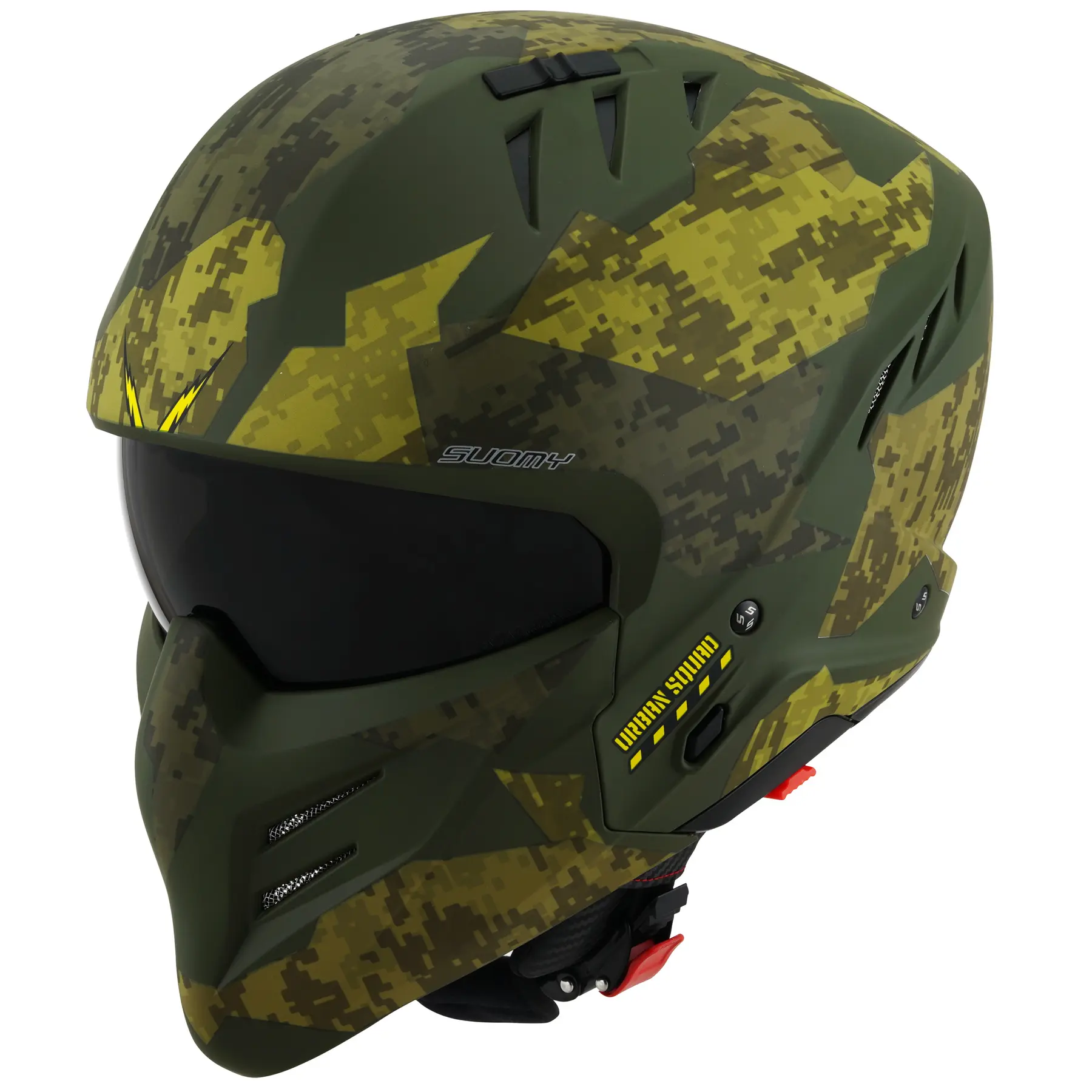 Modularer Motorradhelm Suomy Urban Squad Camouflage