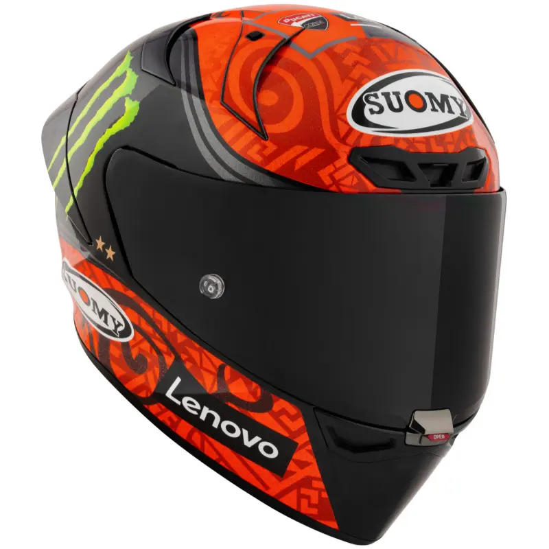Motorrad-Integralhelm Suomy S1-Xr Gp Bagnaia Monster Replica