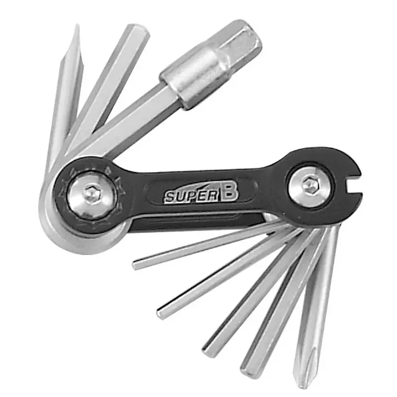 SuperB Zusammenklappbares Werkzeug Super B 10 en 1 Unisex