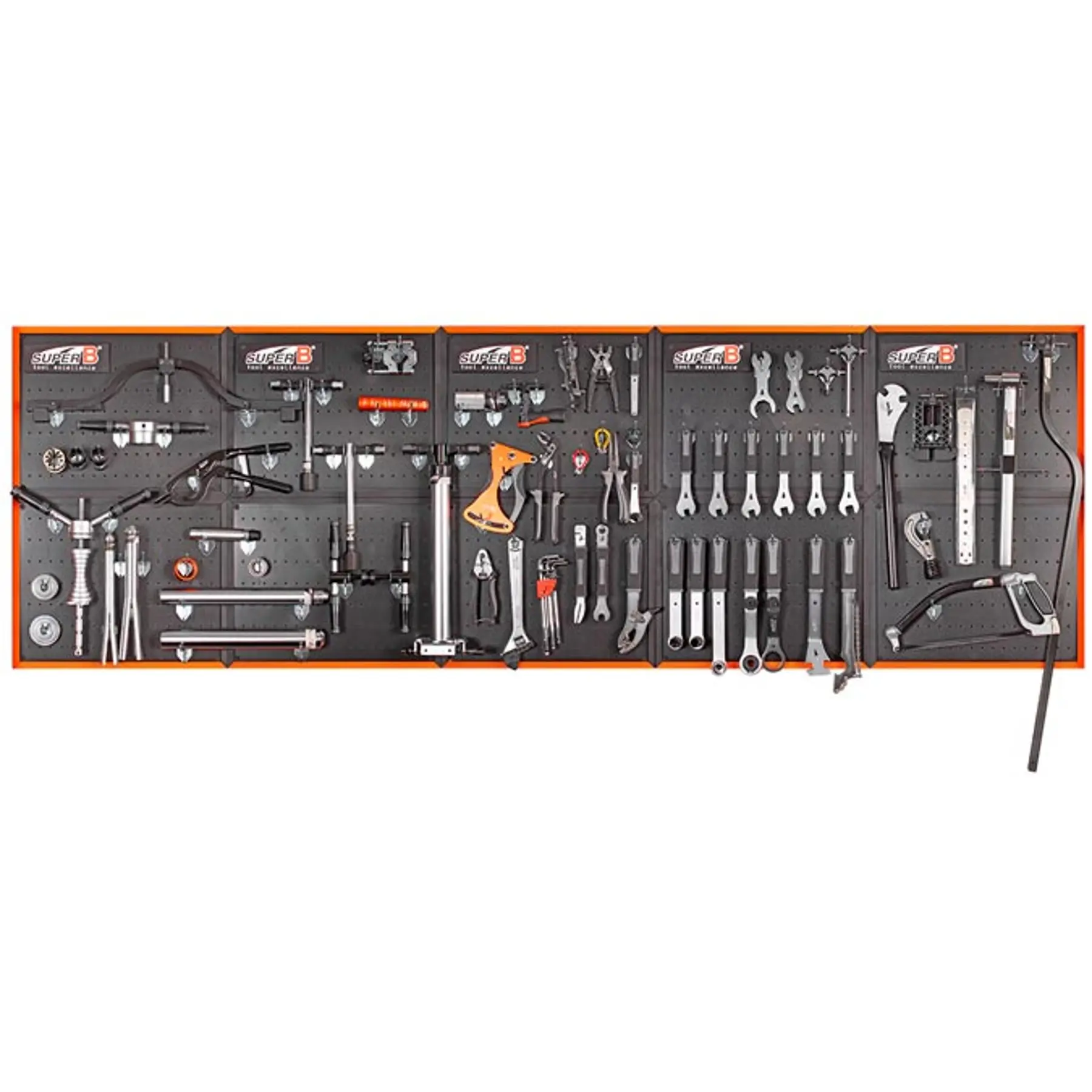 Velo Store - UK Bike repair kit wall-mounted bike workshop Super B (x80) | Extra 10% off with Subscription, Postage £16.79 to UK Fedex.