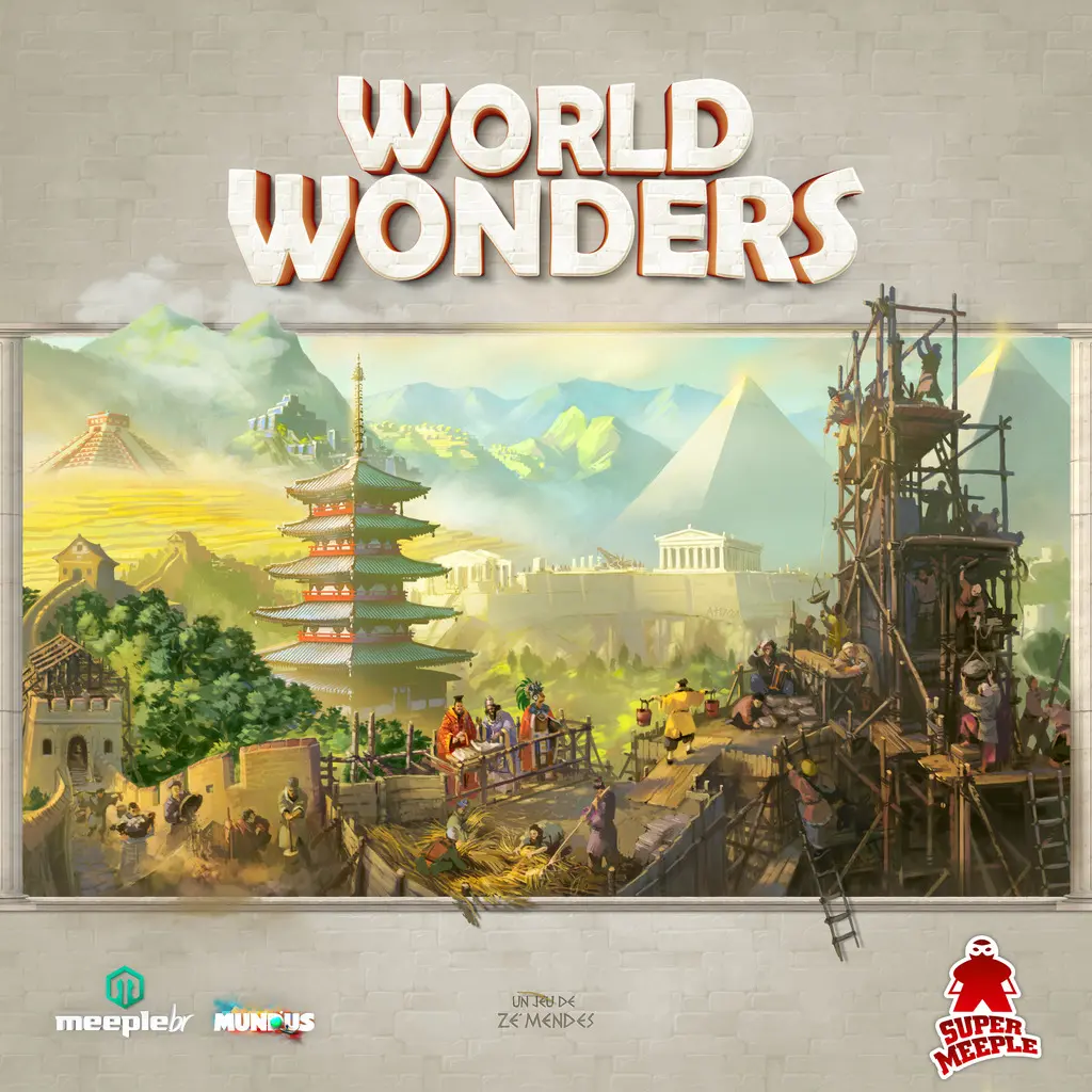 Gesellschaftsspiele Super Meeple World Wonders