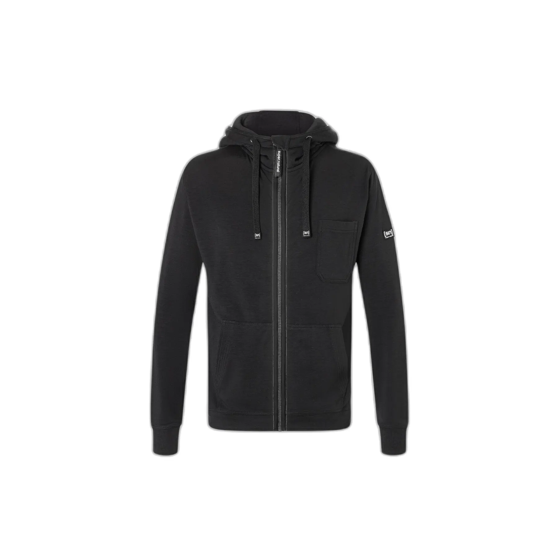 Kapuzenjacke super.natural Solution DWR