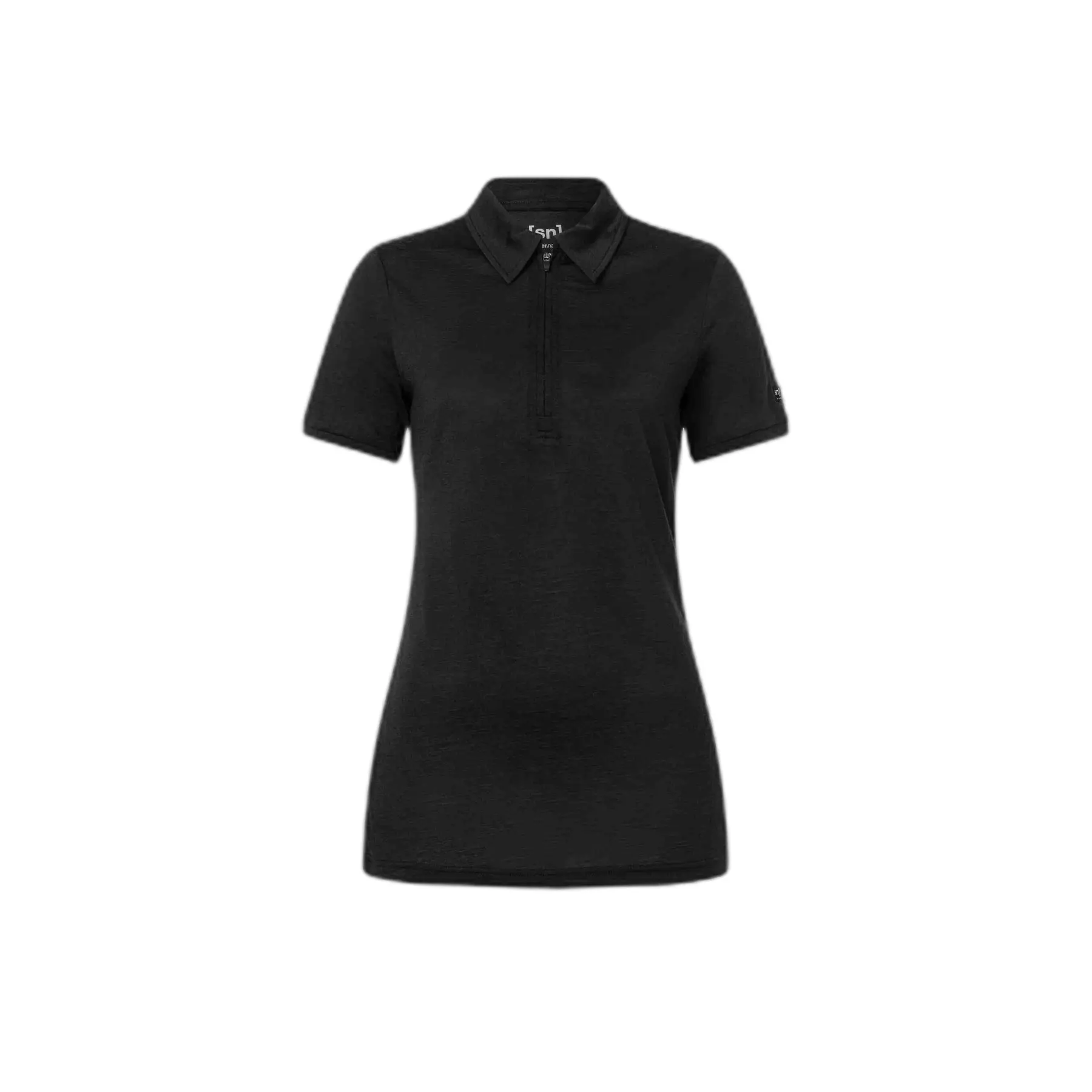 Women's zip-up polo super.natural