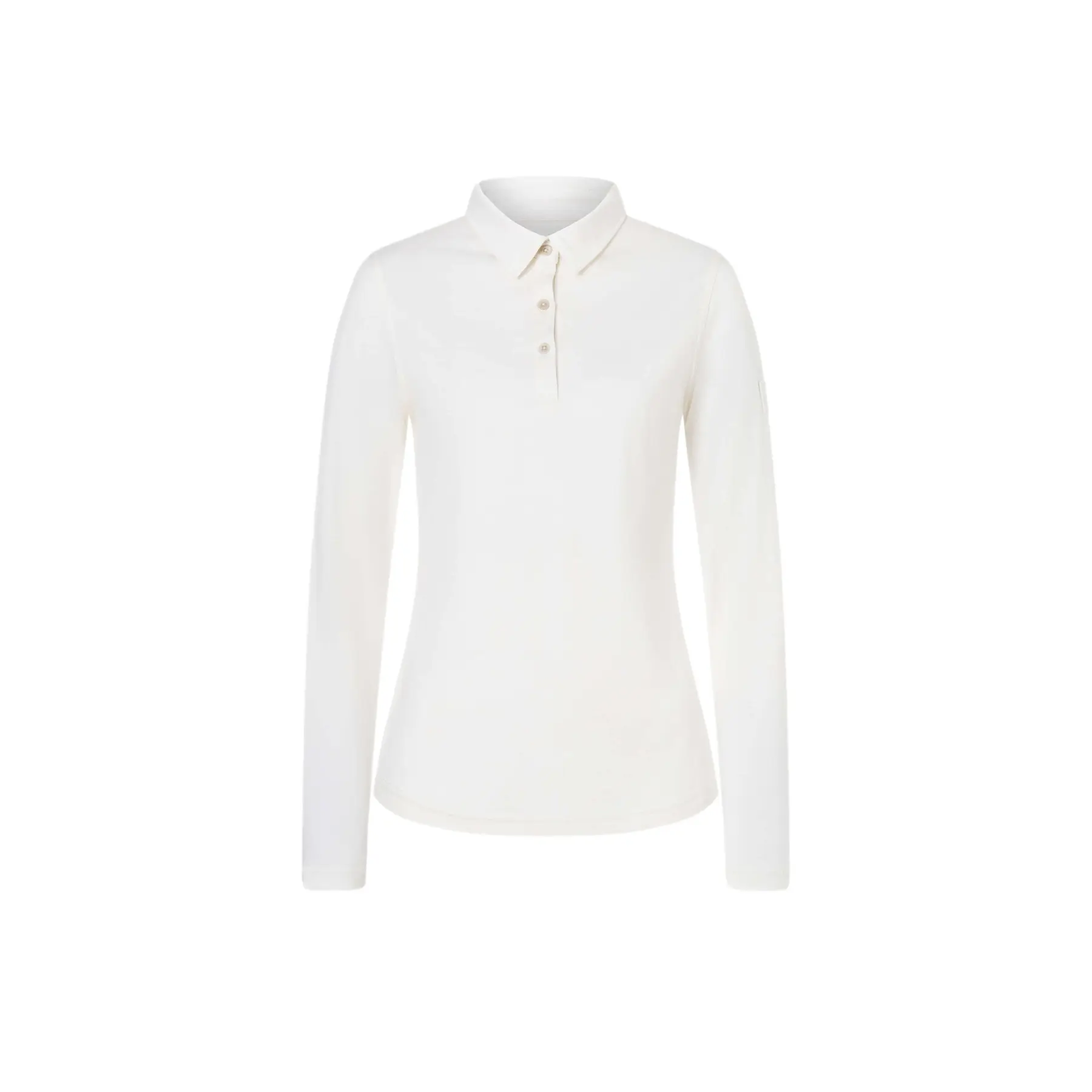 Women's long-sleeved polo shirt super.natural Bio J