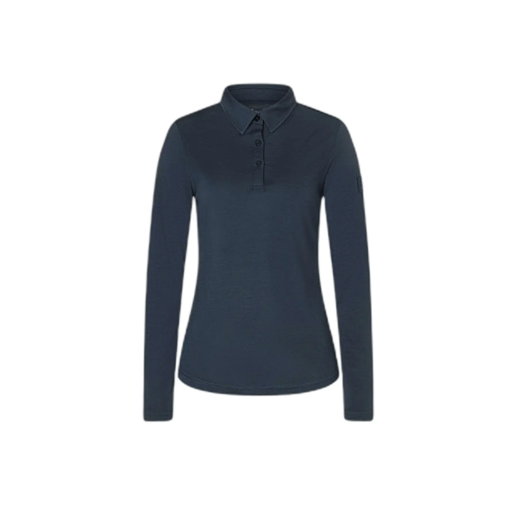 Image of Polo-Shirt, langarm, Damen super.natural Bio J