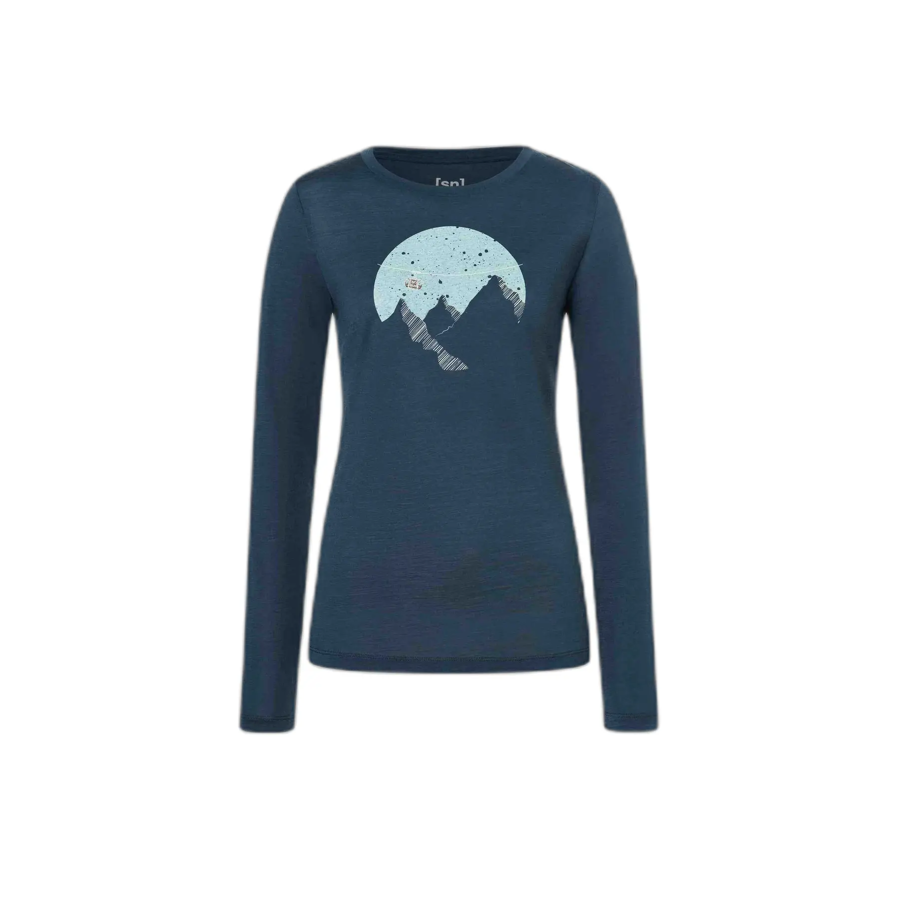 Image of Langarmshirt super.natural Gondola