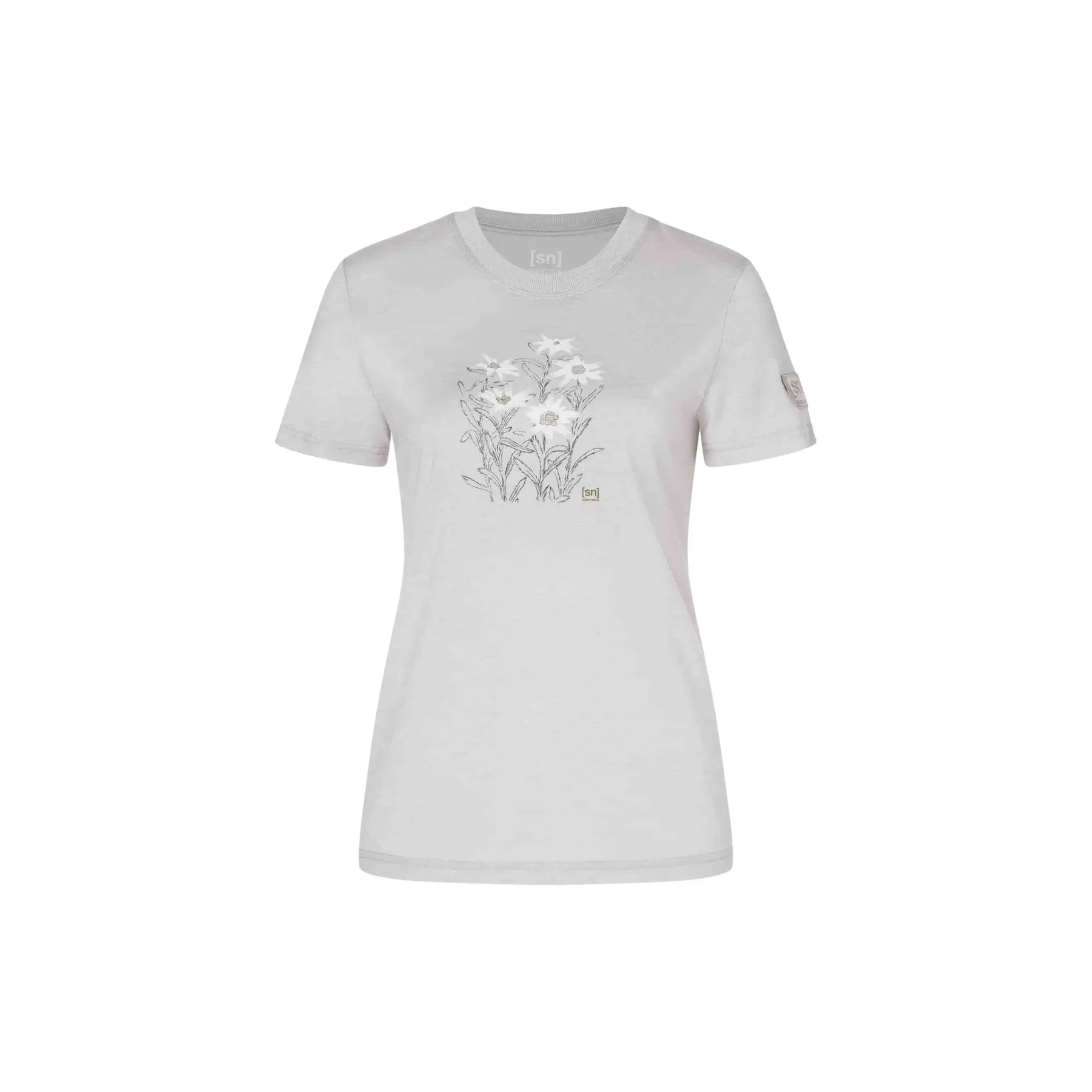 Women's T-shirt super.natural Edelweiss Bio J