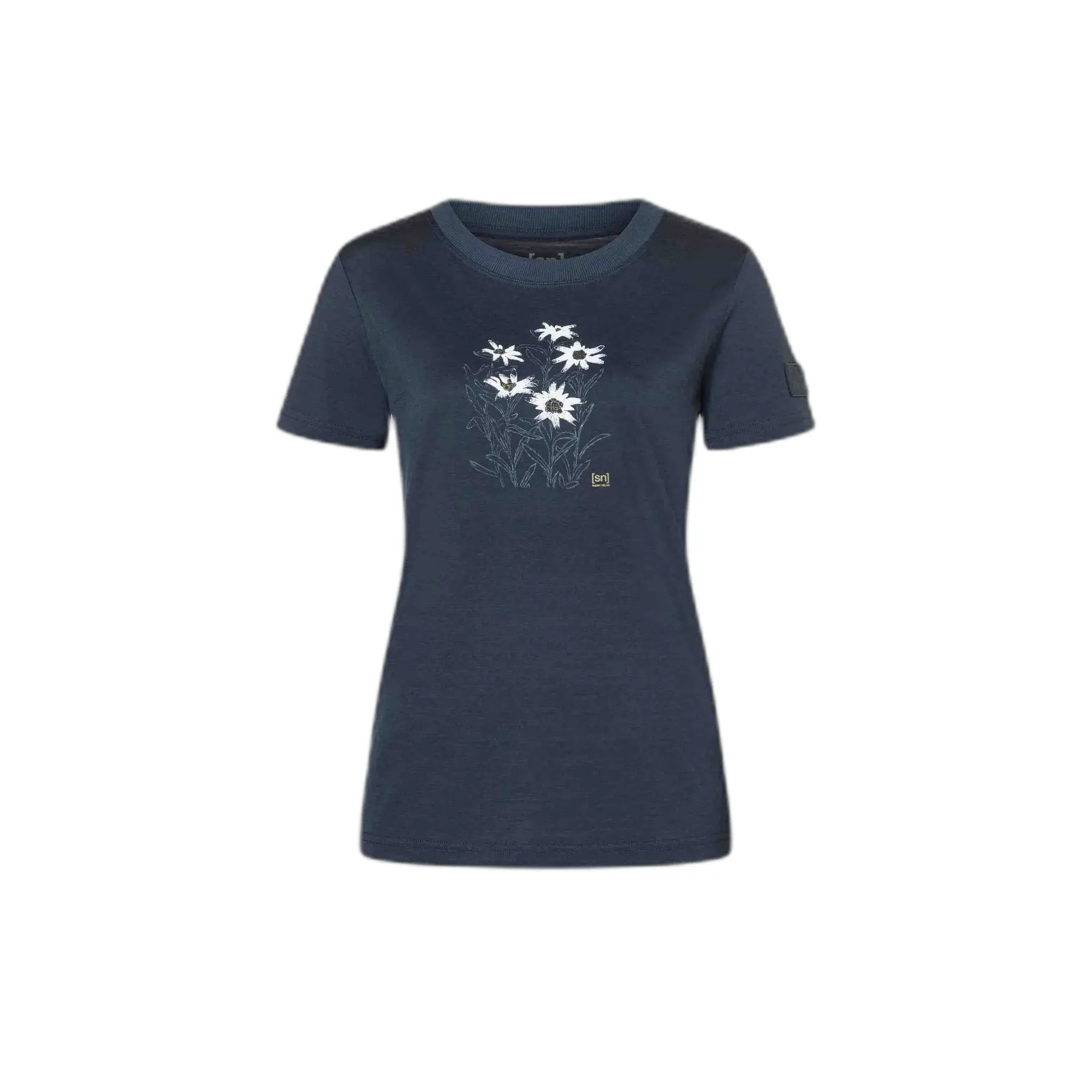 Image of Damen T-Shirt super.natural Edelweiss Bio J