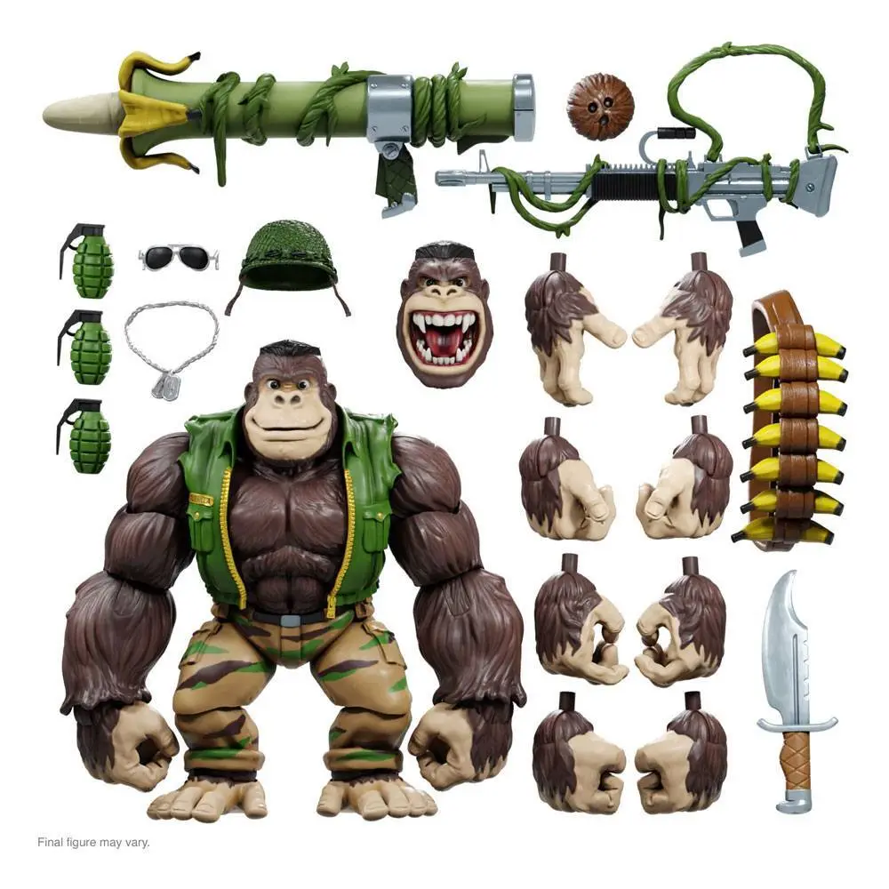0840049820456 - Figurine Les Tortues ninja Ultimates Guerrilla Gorilla