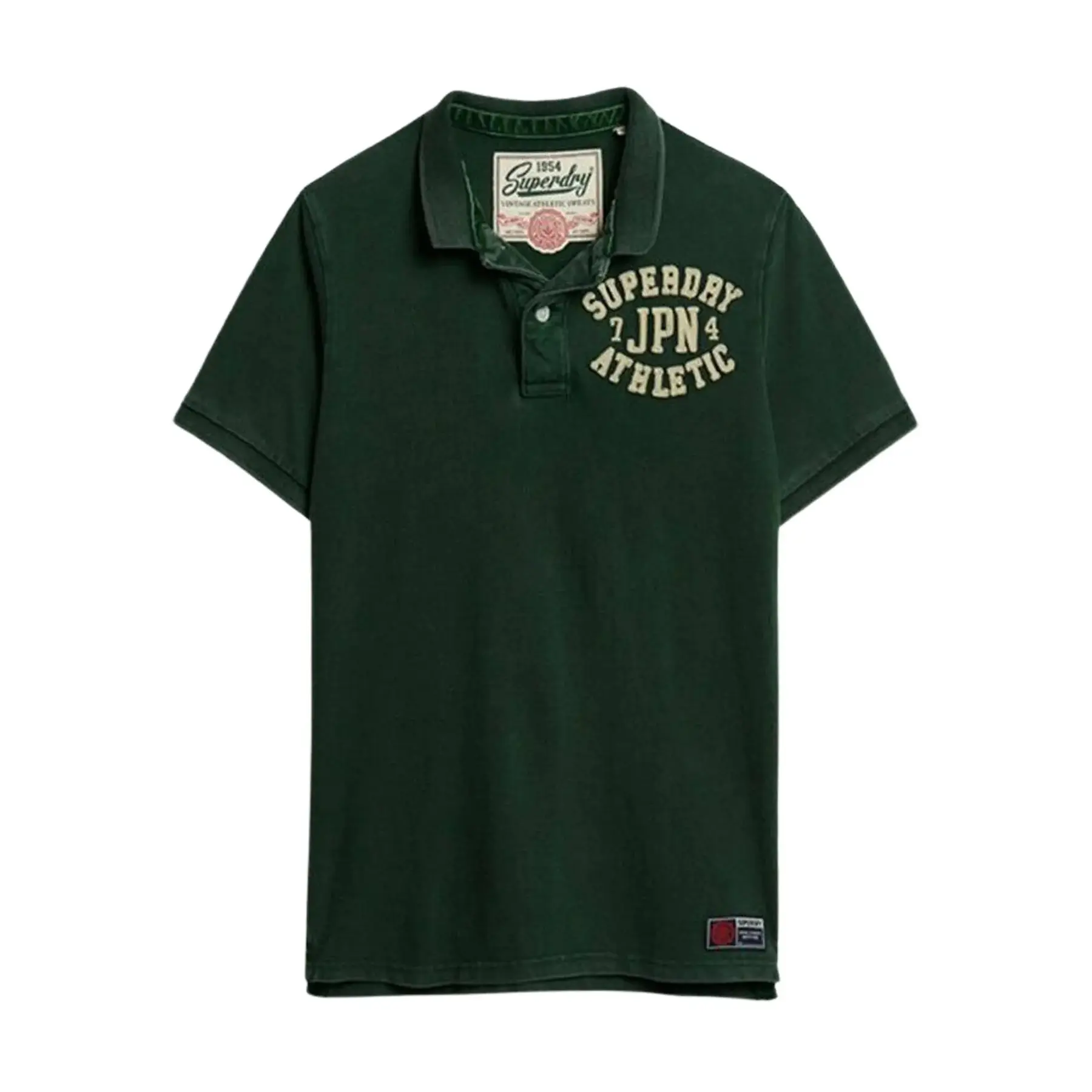 Superdry Vert Polo Athletic Vintage