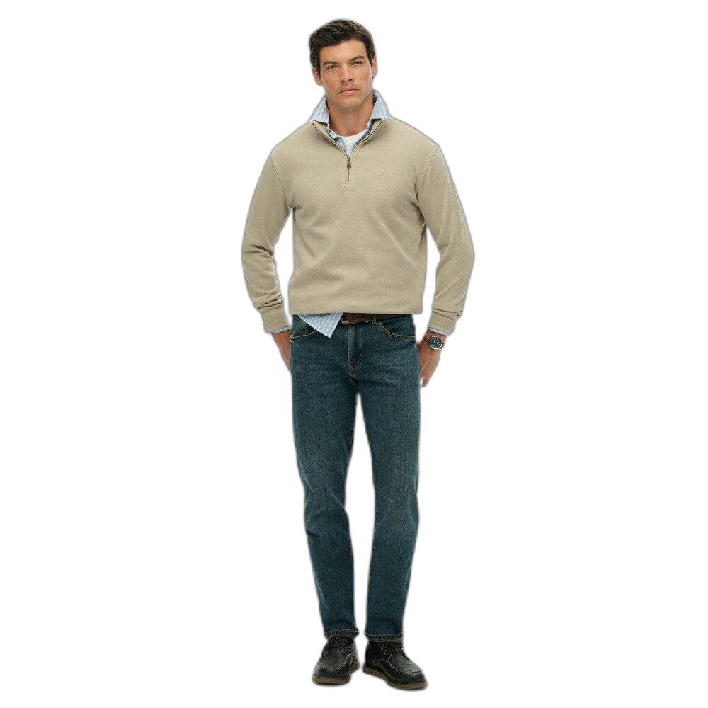 5063068792770 - Ripp-Pullover mit Reißverschlusskragen Superdry