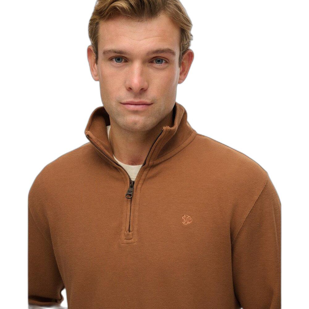 5063068881634 - Ripp-Pullover mit Reißverschlusskragen Superdry